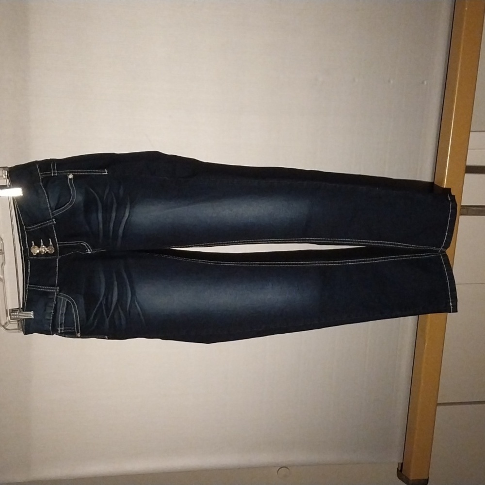 Women's J Creations Denim Collection blue skinny jeans size 7/8